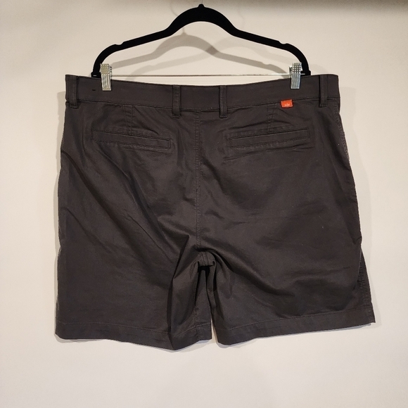 Nike Men's Dri-Fit UV Sun Protection Chino 8" Golf Shorts Dark Smoke‎ Grey sz 42 - Picture 4 of 11